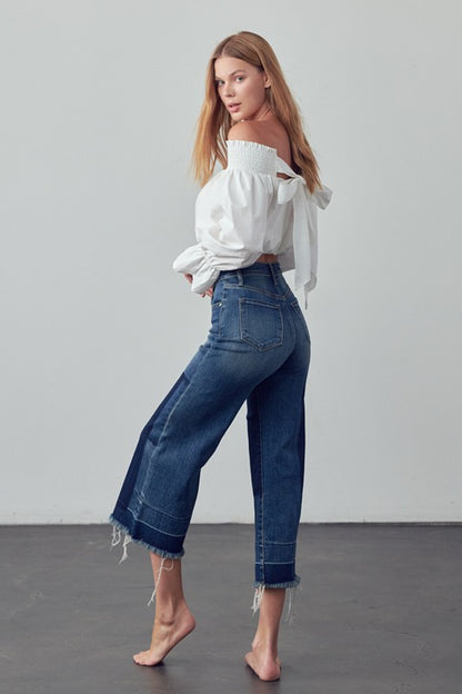 MIDRISE CROPPED JEANS
