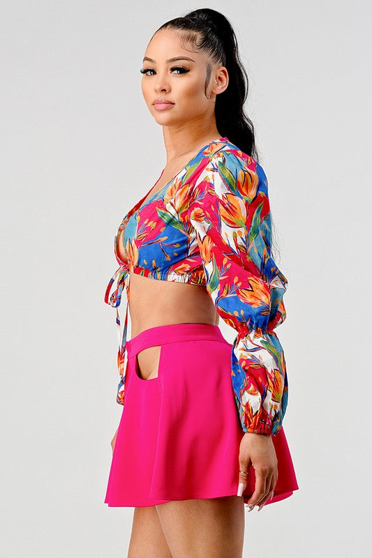 TROPICAL BREEZ SKIRT SET Wäre Rare Fashion
