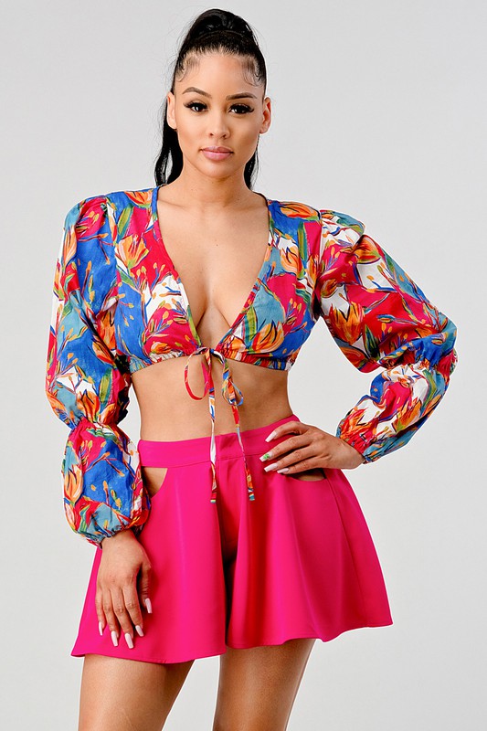 TROPICAL BREEZ SKIRT SET Wäre Rare Fashion