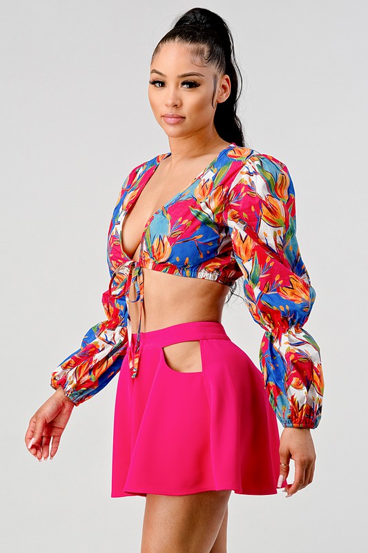 TROPICAL BREEZ SKIRT SET Wäre Rare Fashion