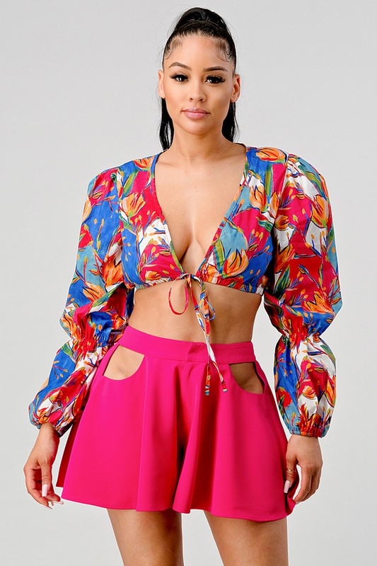 TROPICAL BREEZ SKIRT SET Wäre Rare Fashion