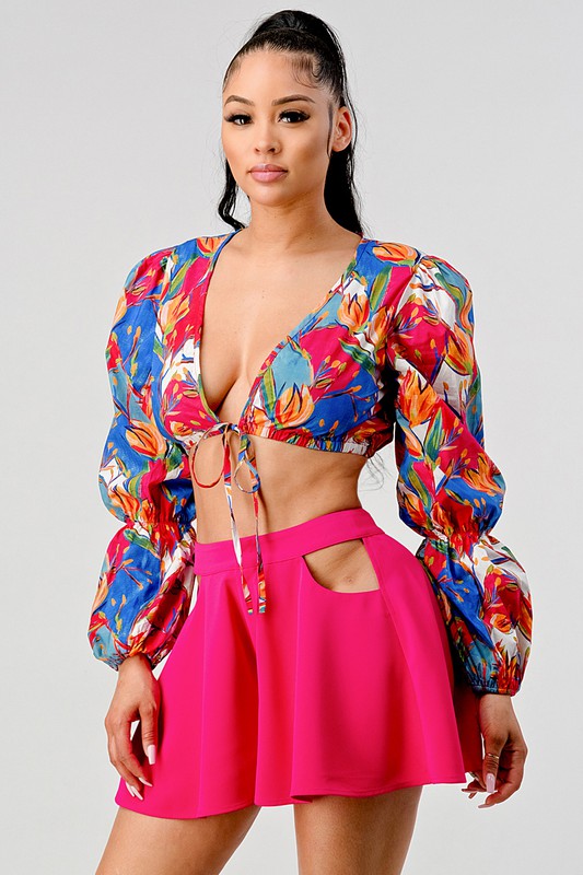 TROPICAL BREEZ SKIRT SET Wäre Rare Fashion