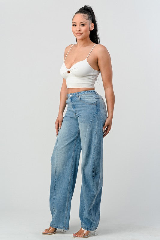 WIDE LEG DENIM JEANS Wäre Rare Fashion