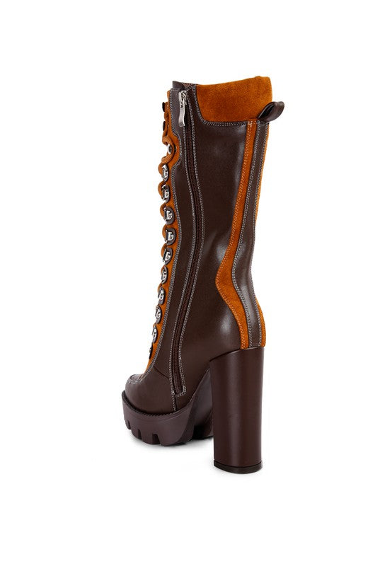 IGLOO Over the Ankle Cushion Collared Boots