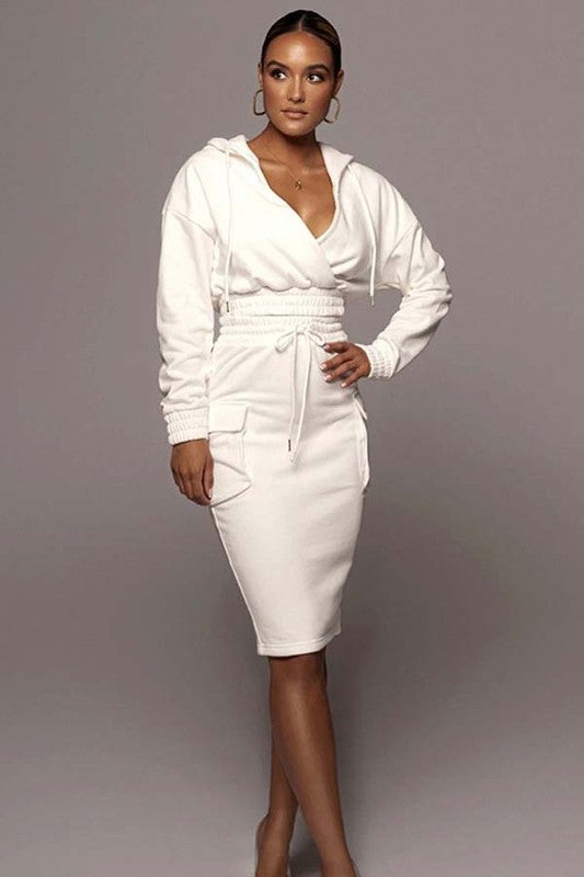 THE SKIRT SWEATSUIT