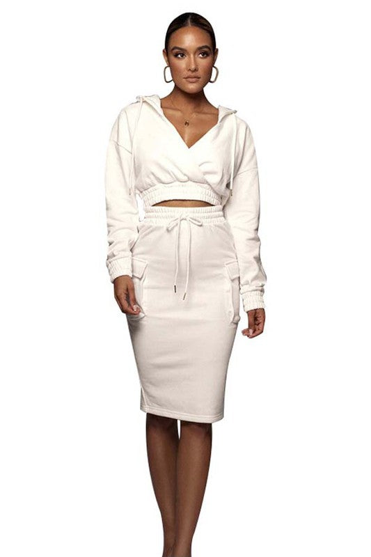 THE SKIRT SWEATSUIT