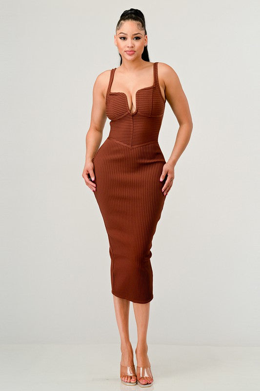 FALL MIDI DRESS Wäre Rare Fashion