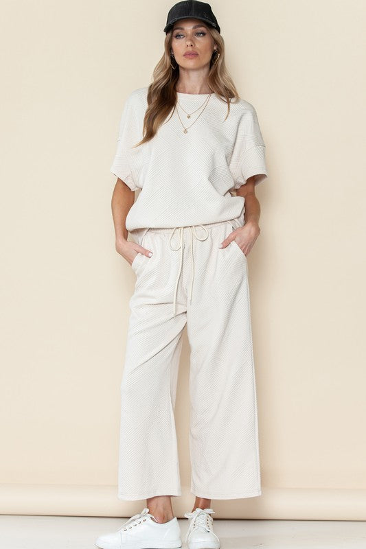 LOOSE T SHIRT PANTS SET Wäre Rare Fashion