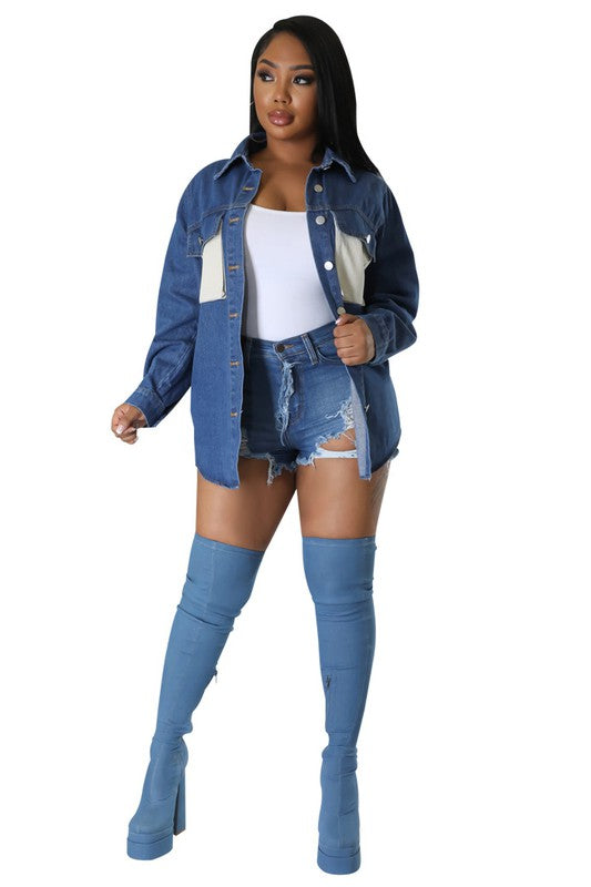 CABBAGE PATCH DENIM SHIRT