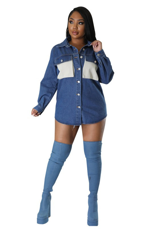 CABBAGE PATCH DENIM SHIRT