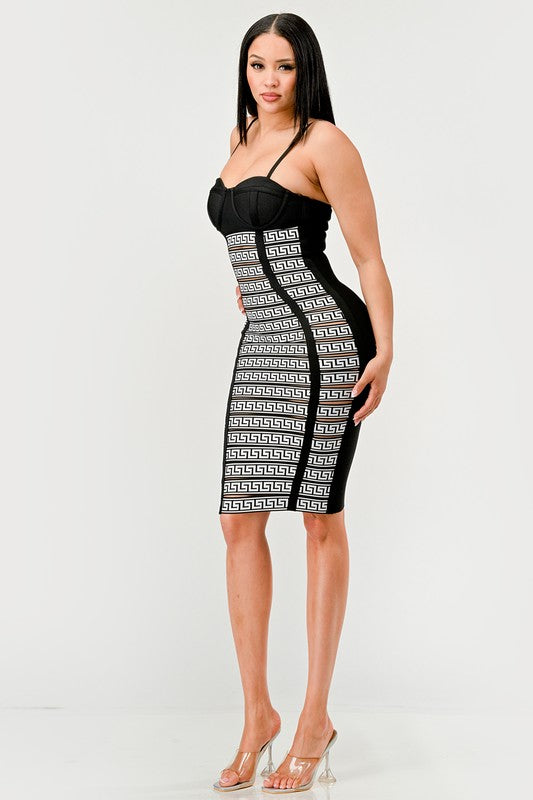 MAZE ENIGMA BODYCON DRESS Wäre Rare Fashion