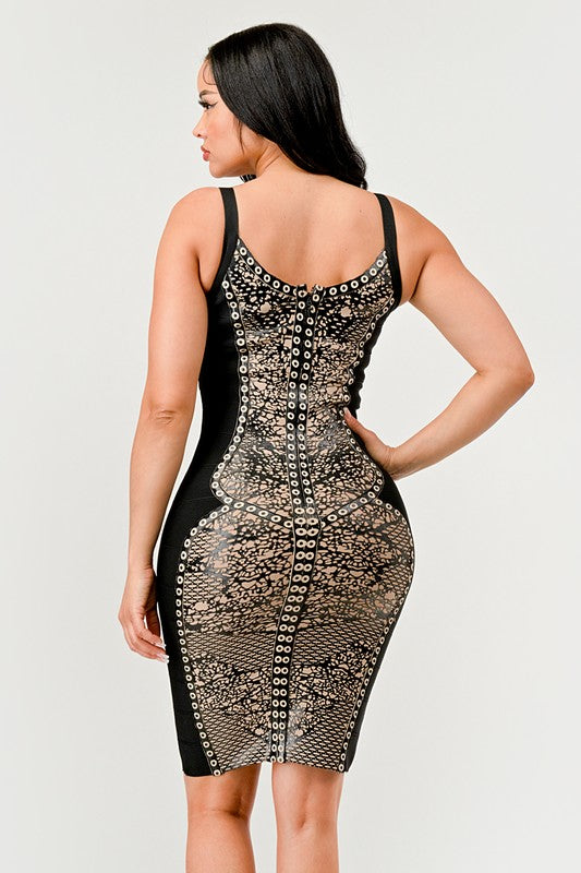 Dark Aztec Dress Wäre Rare Fashion