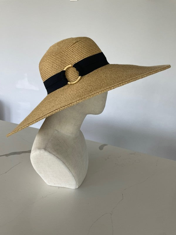 COCONUT RING BRIM SUN HAT