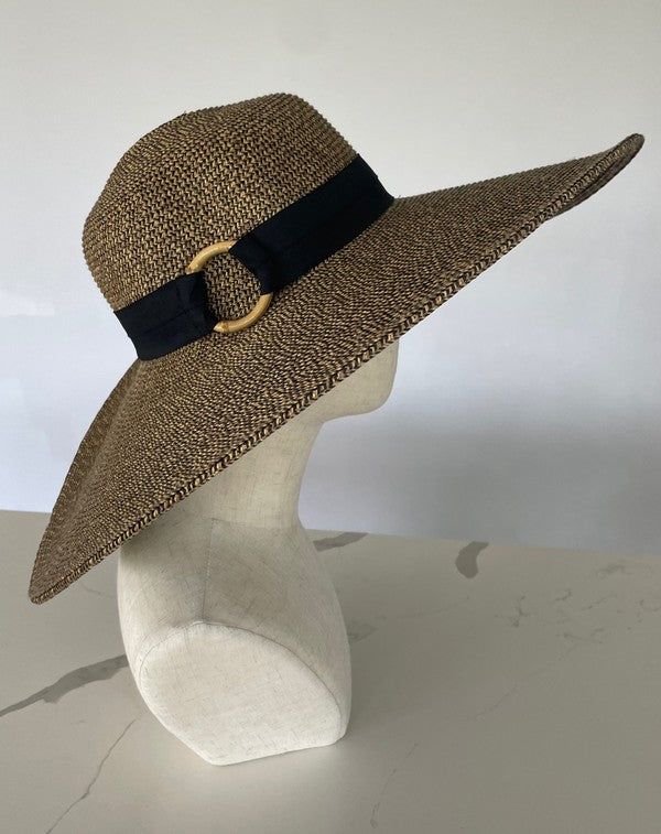 COCONUT RING BRIM SUN HAT