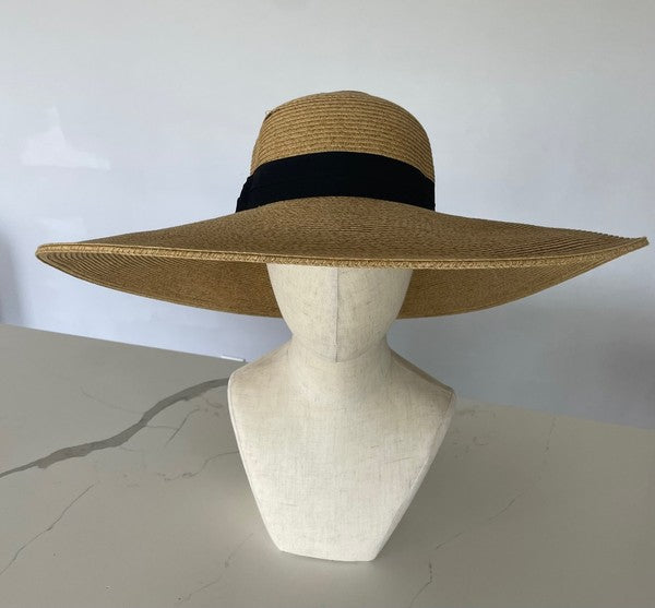 COCONUT RING BRIM SUN HAT