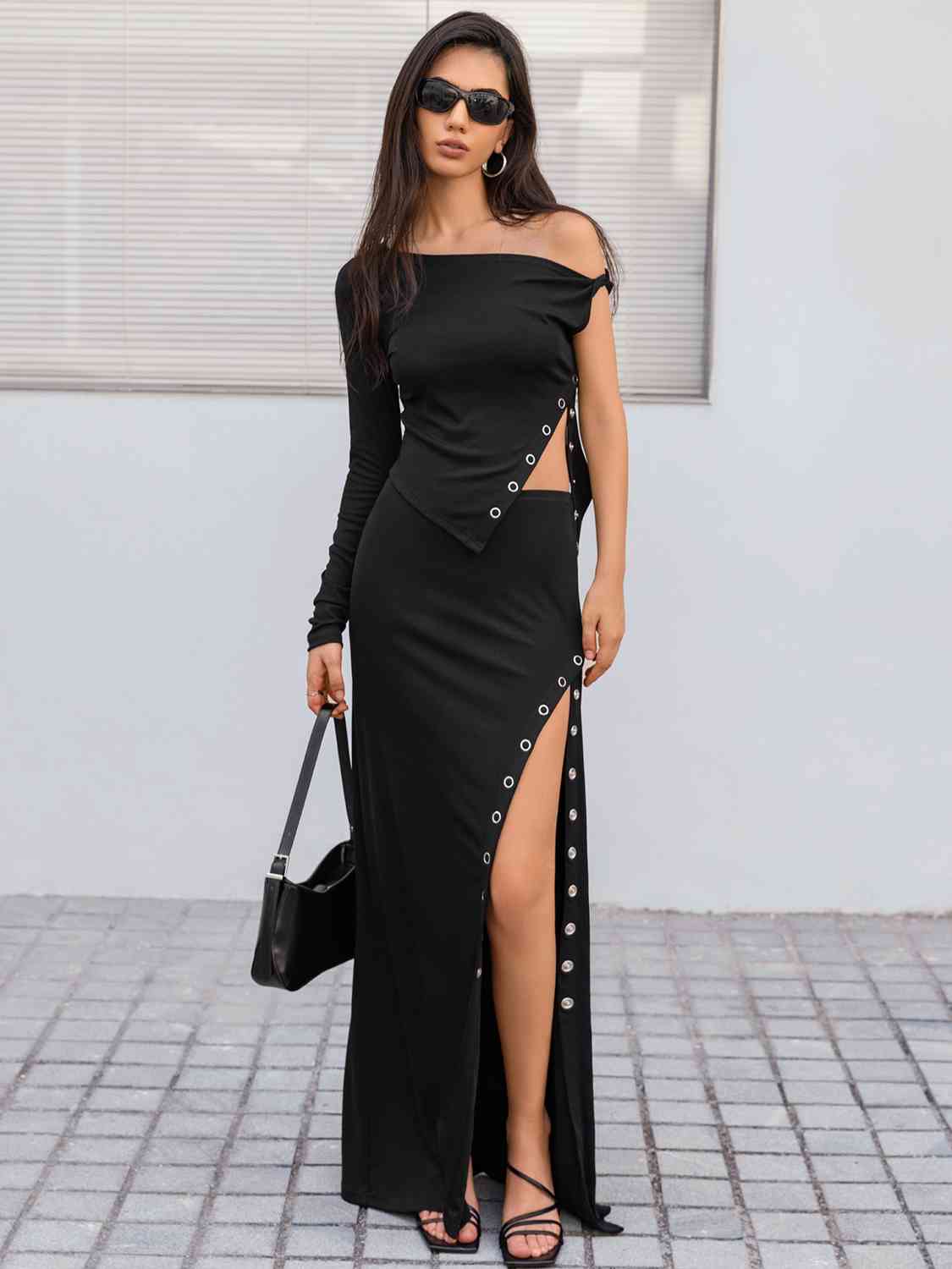 SPLIT SKIRT SET