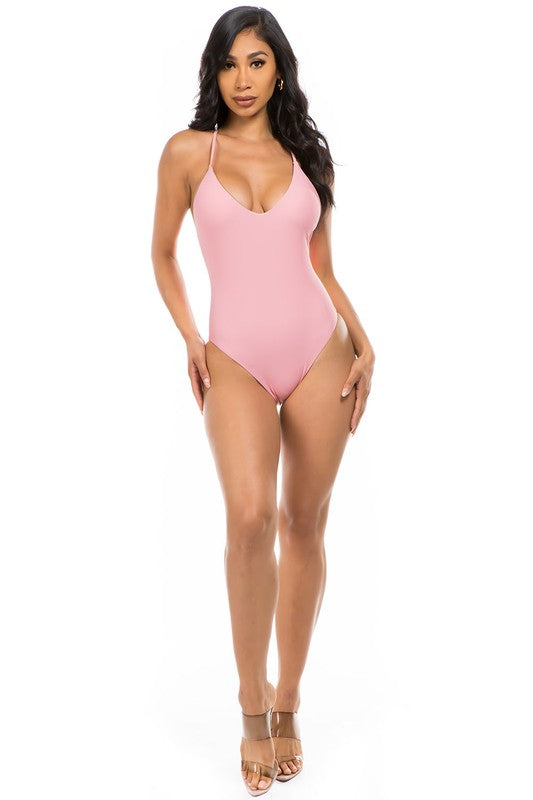 ADJUSTABLE C-CROSS SWIMSUIT