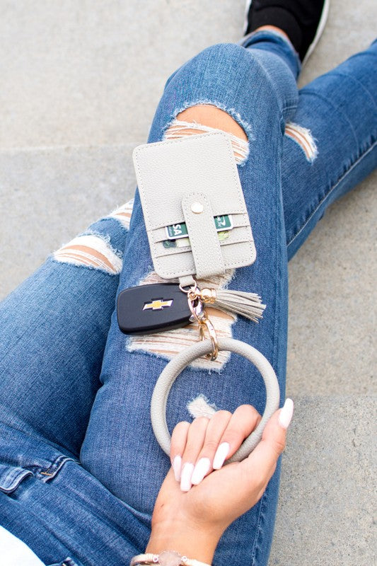 Key Ring Wallet Bracelets - Wäre Rare