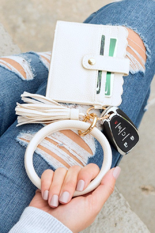 Key Ring ID Wallet Bracelet - Wäre Rare