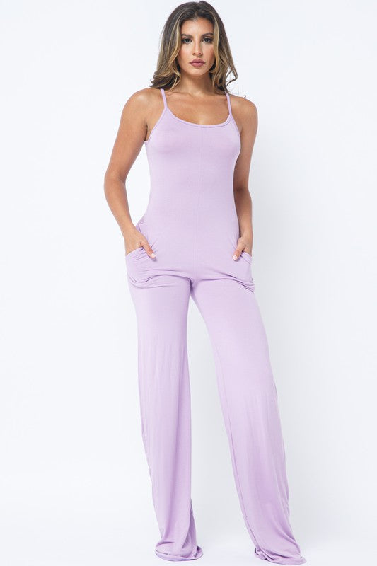 SPAGHETTI STRAP JUMPSUIT - Wäre Rare