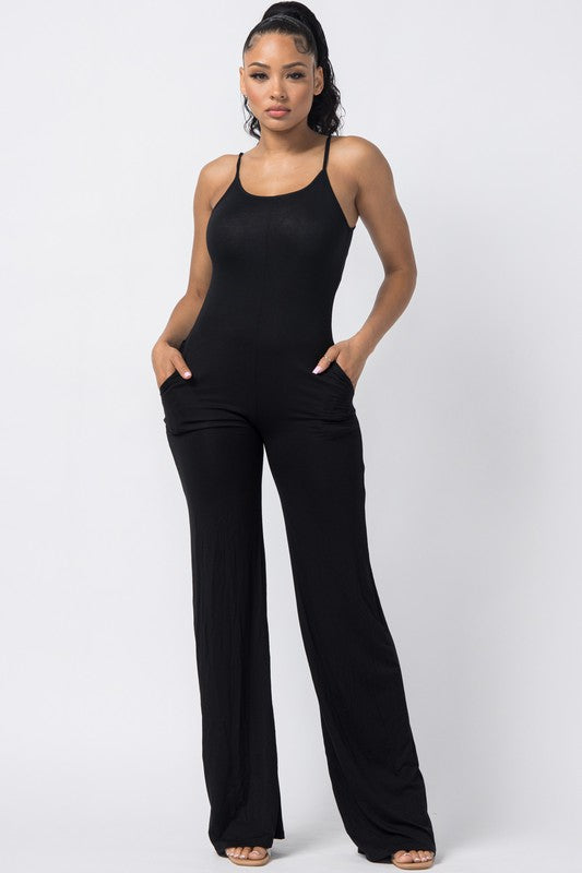 SPAGHETTI STRAP JUMPSUIT - Wäre Rare
