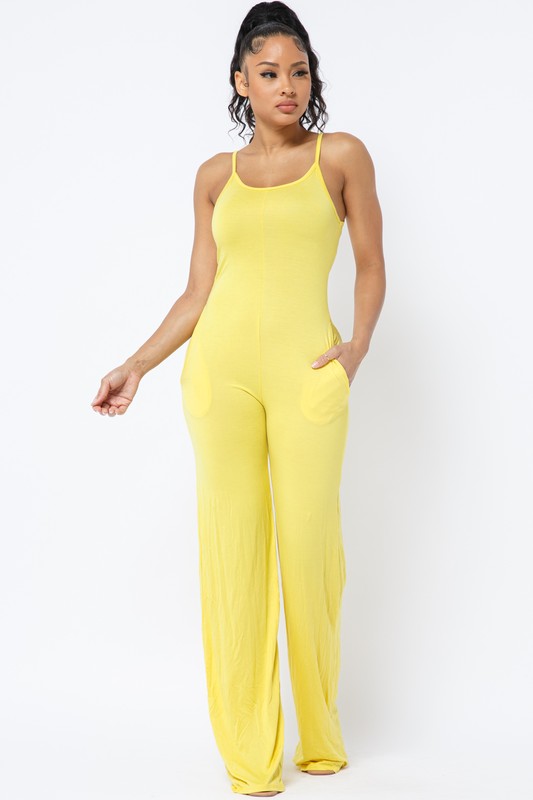 SPAGHETTI STRAP JUMPSUIT - Wäre Rare