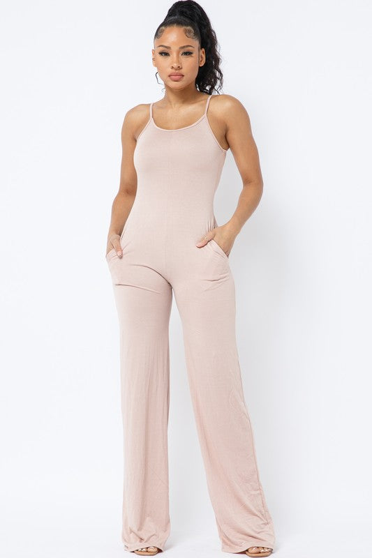 SPAGHETTI STRAP JUMPSUIT - Wäre Rare