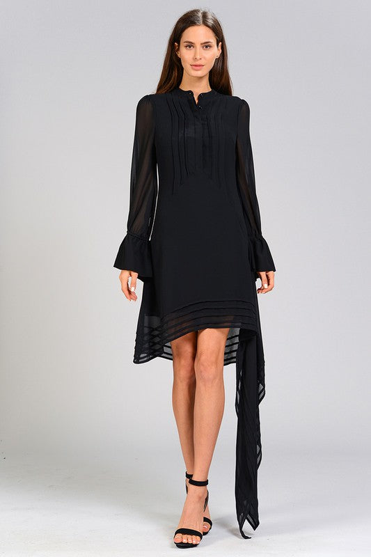 Petra Bib Pleated Dress - Wäre Rare