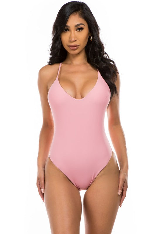 ADJUSTABLE C-CROSS SWIMSUIT