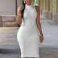 CUT OUT MOCK NECK DRESS Wäre Rare Trend