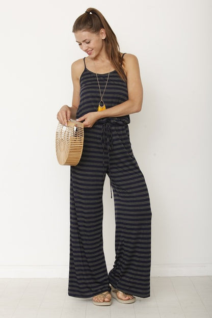 STRIPE JUMPSUIT