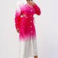 Color gradient spring trench coat Athina