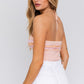 Halter Neck Sweater Crop Top LE LIS