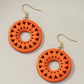 CIRCLE DROP EARINGS Wäre Rare