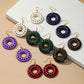 CIRCLE DROP EARINGS Wäre Rare