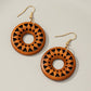 CIRCLE DROP EARINGS Wäre Rare