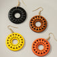 CIRCLE DROP EARINGS Wäre Rare