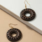 CIRCLE DROP EARINGS Wäre Rare