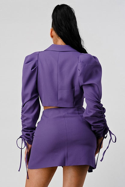 Stunning blazer and skirt set