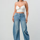 WIDE LEG DENIM JEANS Wäre Rare Fashion