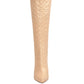 Tinkles Quilted High Heeled Calf Boots Wäre Rare Fashion