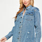 Women's Distressed Denim Shirts Wäre Rare Fashion