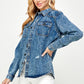 Women's Distressed Denim Shirts Wäre Rare Fashion