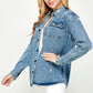 Women's Distressed Denim Shirts Wäre Rare Fashion