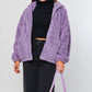 Oversized Fleece Hoodie Jacket LE LIS