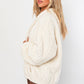 Oversized Fleece Hoodie Jacket LE LIS