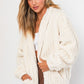 Oversized Fleece Hoodie Jacket LE LIS