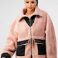 DETACHABLE SHERPA JACKET Wäre Rare Fashion