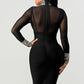 HOLIDAY MESH BANDAGE DRESS Wäre Rare Fashion