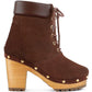 MAAYA Handcrafted Collared Suede Boot Wäre Rare Fashion